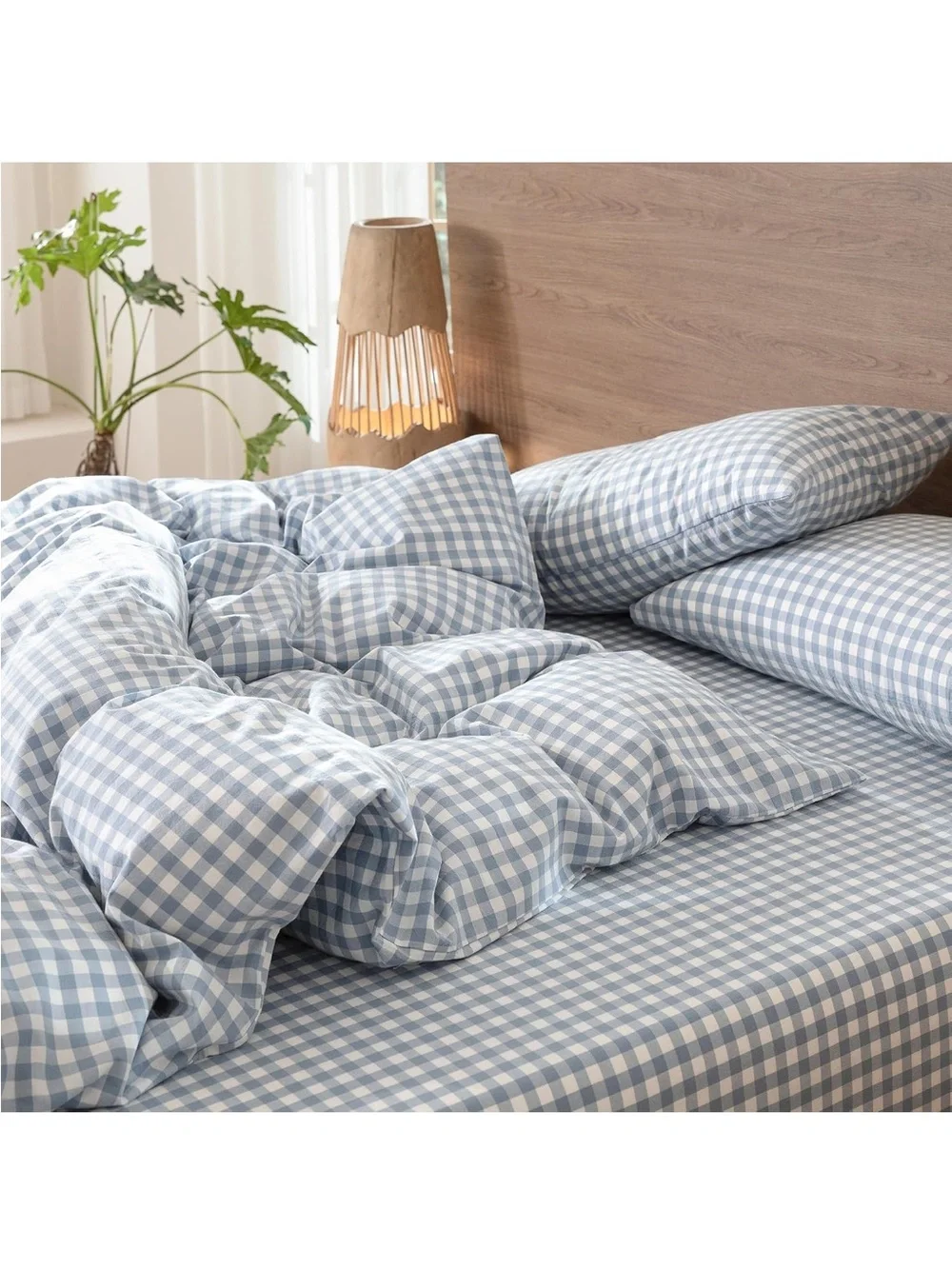 Moomee gingham duvet